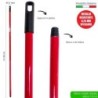 Manico met. 130 cm rosso ECO | Starclean