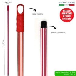 Manico met. gommato bicolor 130 ROS | Starclean