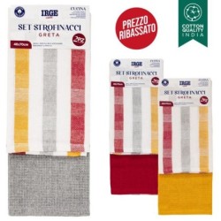 Strofinaccio 2pz 48x70 greta | Starclean