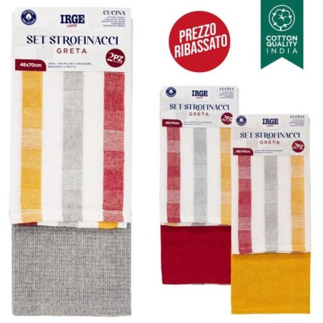 Strofinaccio 2pz 48x70 greta | Starclean