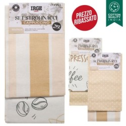 Strofinaccio 2pz 50x70 coffee | Starclean