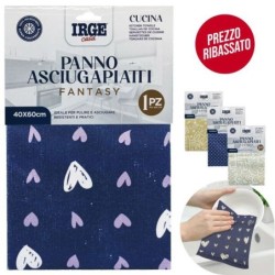 Panno cucina cuori 40x60cm | Starclean