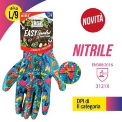 Guanti tec.easy garden nitrile L/9 | Starclean