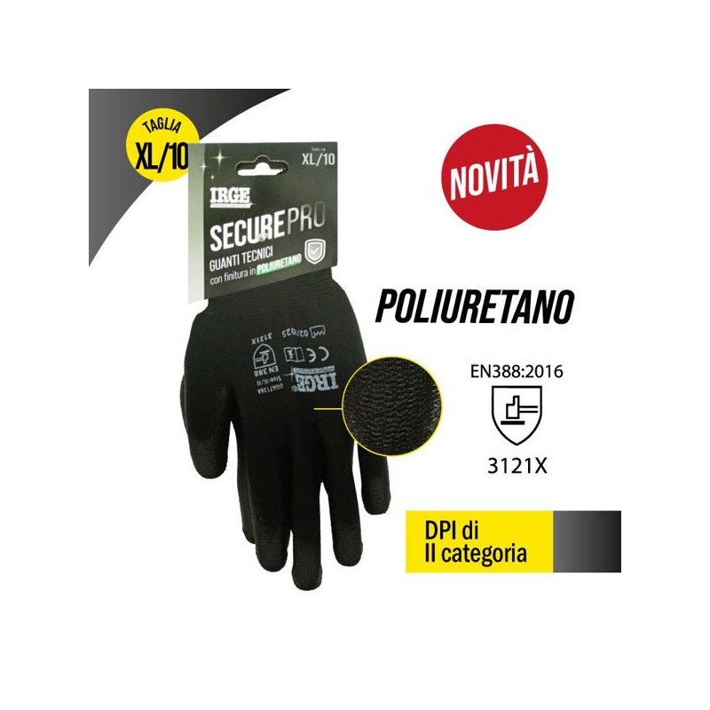 Guanti tec.secure PRO PU XL/10 | Starclean