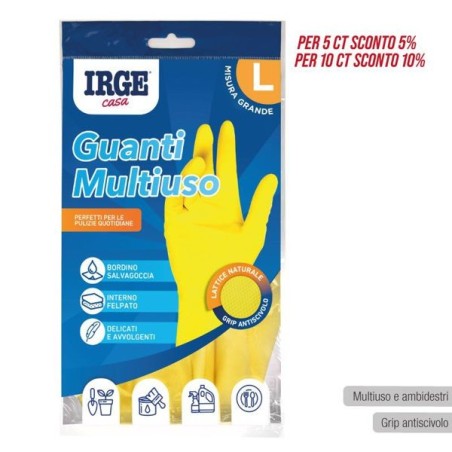Guanti piatti antiscivolo IRGE l | Starclean