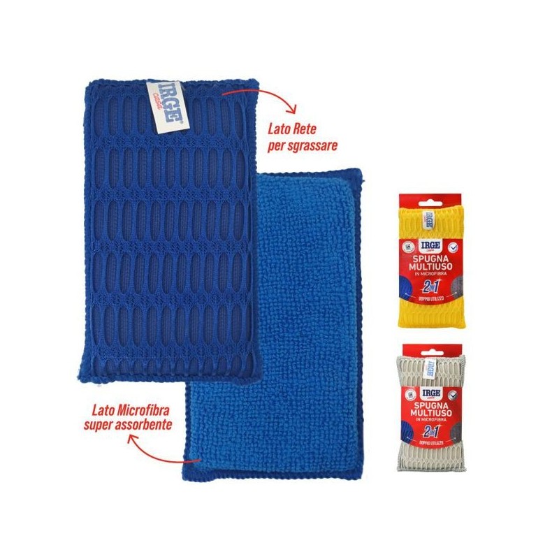 Spugna multiuso microfibra 2in1 15x9 | Starclean