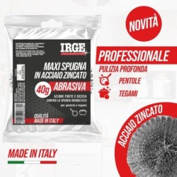 Spugna zincata 40 gr IRGE | Starclean