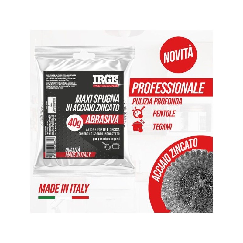 Spugna zincata 40 gr IRGE | Starclean
