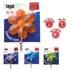 Gancetti ventosa fiore 7x9.5cm | Starclean