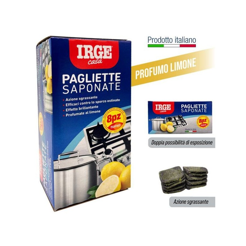 Lana acciaio sapon. IRGE 8Z 150gr | Starclean