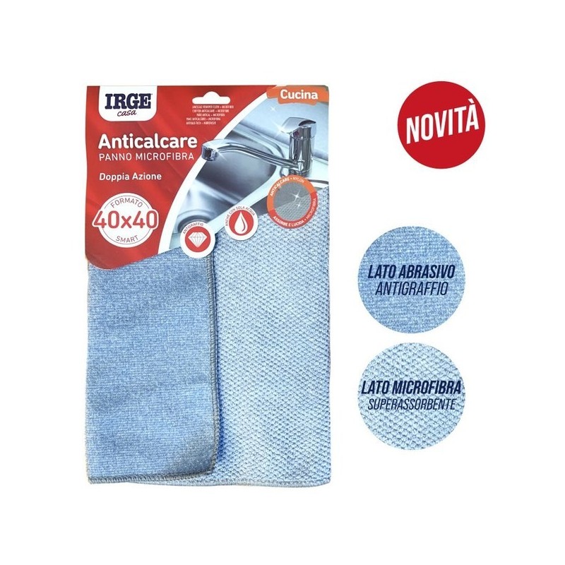 Panno microfibra anticalcare 40x40cm | Starclean