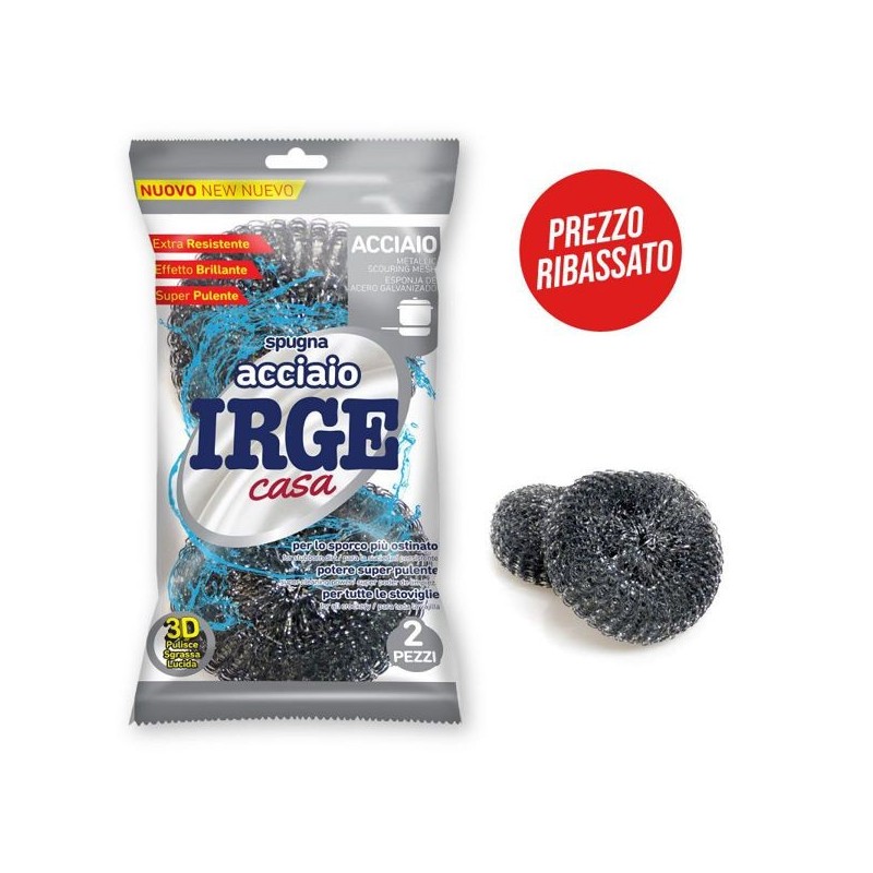 Spugna acciaio 2pz IRGE | Starclean