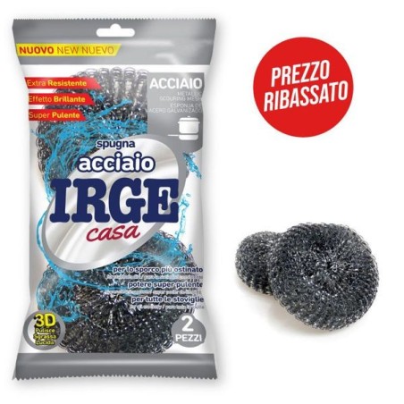 Spugna acciaio 2pz IRGE | Starclean