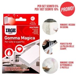 Gomma magica IRGE 2pz 16x6x2,5cm | Starclean
