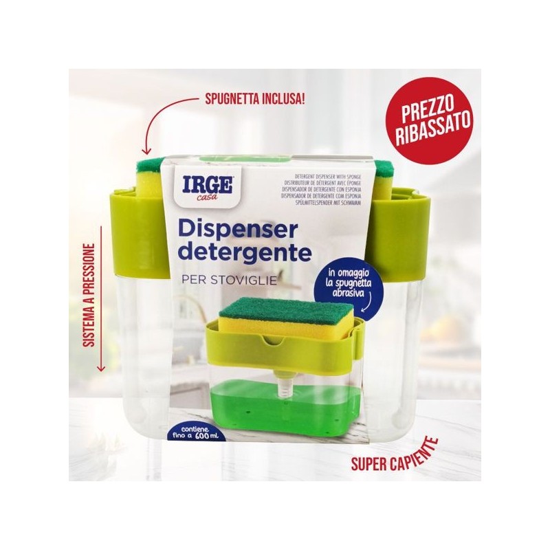 Spugna con contenitore lavapiatti | Starclean