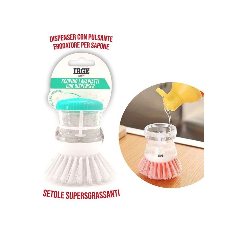 Spazzola con dispenser sapone | Starclean