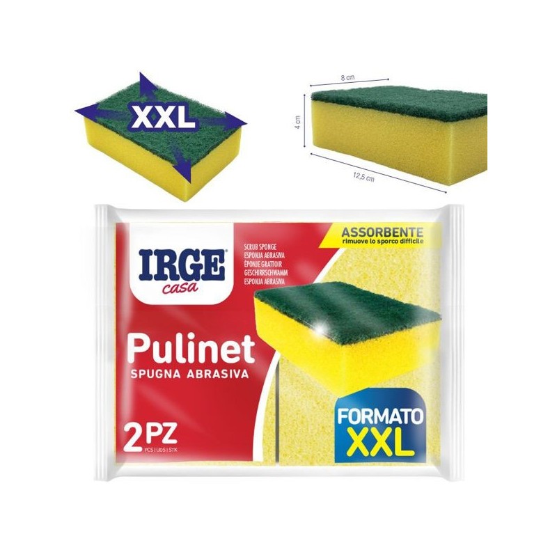 Spugna abras. pulinet 12.5x8.2x4 2P | Starclean