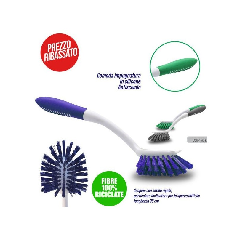 Lav. scopino lavapiatti silicone | Starclean