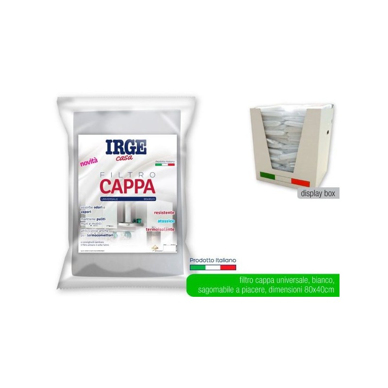 Filtro IRGE cappa 80x40cm universal | Starclean