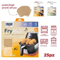 Carta friggitrice 22x22 25 pz stesa | Starclean