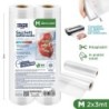Sacchi sottovuoto rotolo 2pz 20x3mt | Starclean