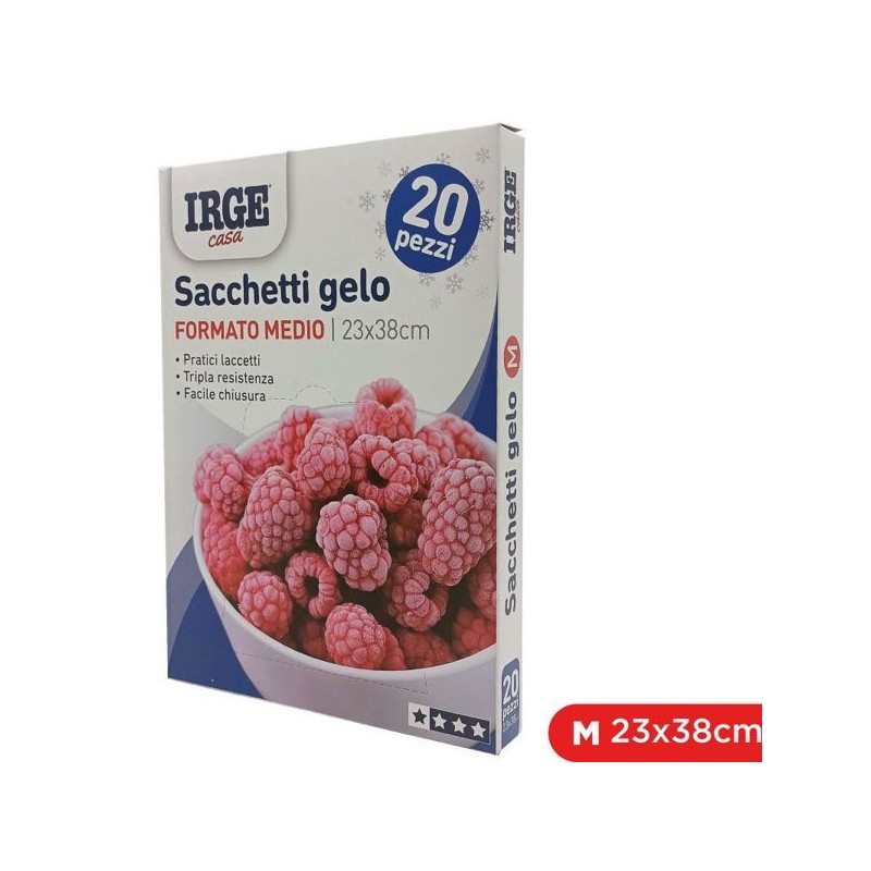 Sacchetti gelo IRGE 23x38cm 20pz | Starclean
