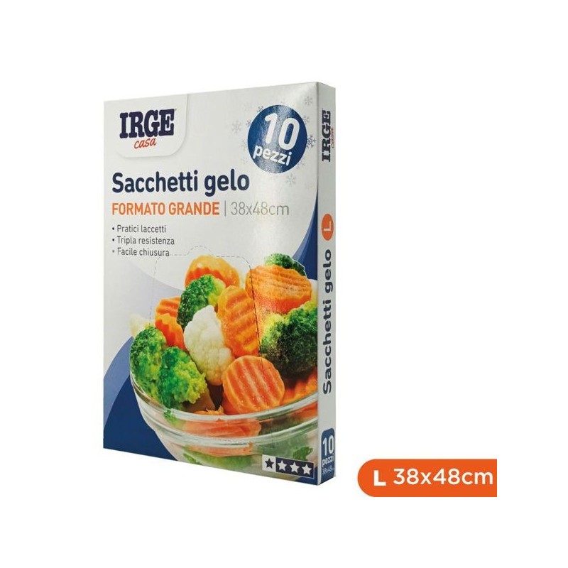 Sacchetti gelo IRGE 38x48cm 10pz | Starclean