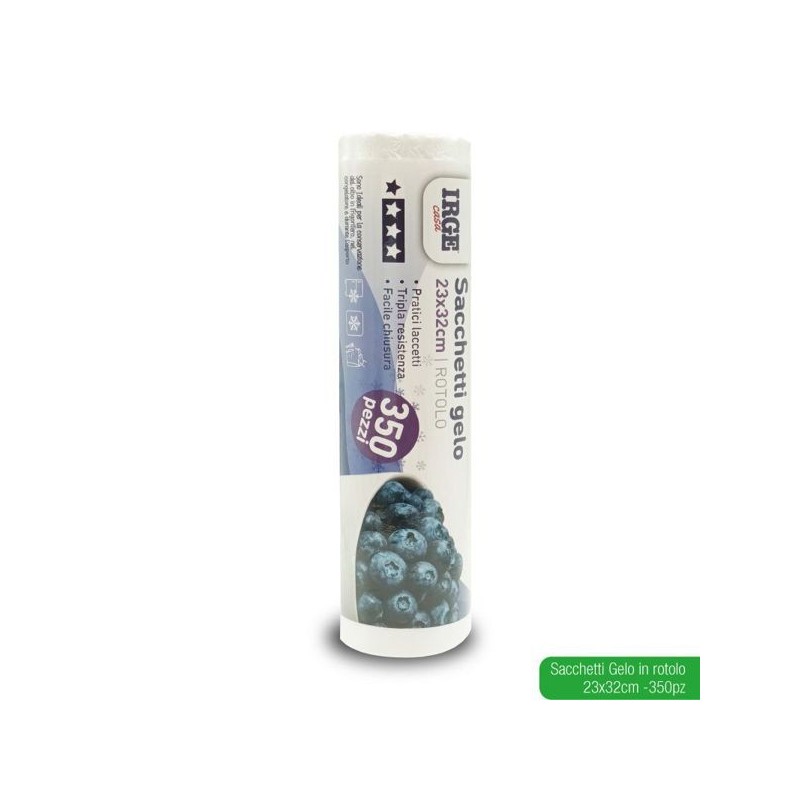 Sacchett gelo IRGE rotolo 23x32 350p | Starclean