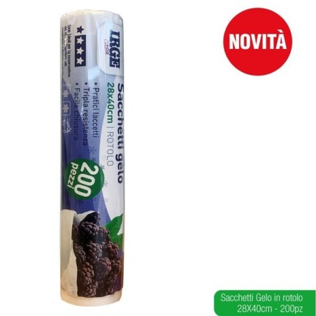 Sacchett gelo IRGE rotolo 28x40 200p | Starclean