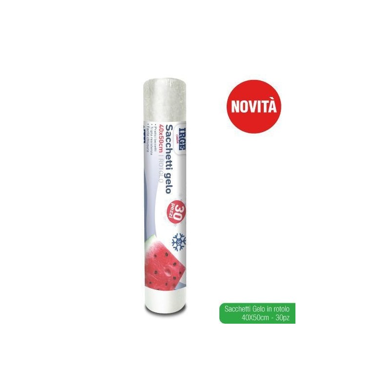 Sacchetti gelo IRGE rotolo 40x50 30P | Starclean