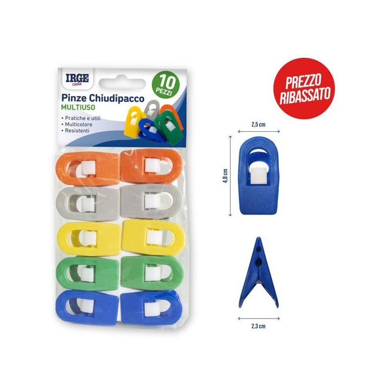 Pinze IRGE chiudipacco 10pz | Starclean