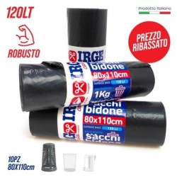 Sacchi bidon.80x110cm 10pz IRGE | Starclean