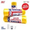 Sacchi patt.20pz 50x60 giallo 30 l | Starclean