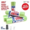 Sacco patt. 70x110cm 10pz verde IRG | Starclean