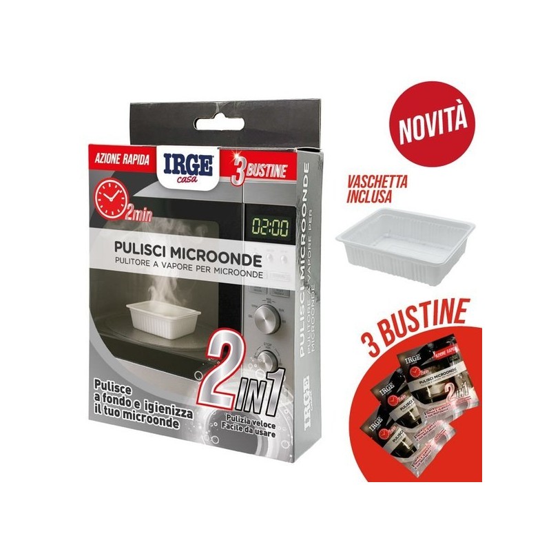 Pulitore A vapore microonde 3x40ml | Starclean