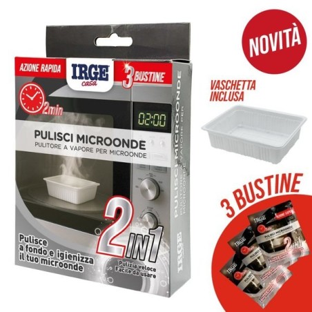 Pulitore A vapore microonde 3x40ml | Starclean