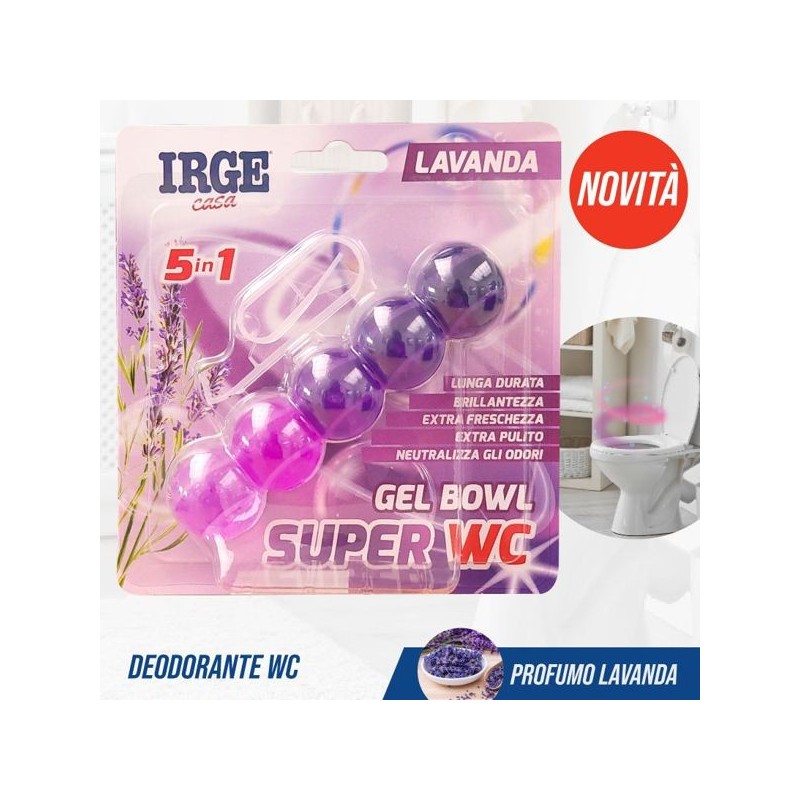 DEO WC 5 bowl sfumate lavanda | Starclean