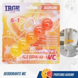 DEO WC 5 bowl sfumate agrumi | Starclean