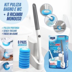 Scopino WC con spugne USA E getta | Starclean