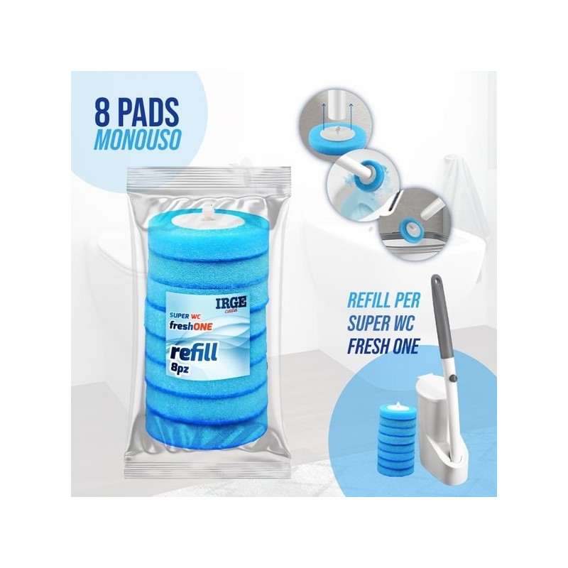 Ricariche scopino WC USA E getta | Starclean