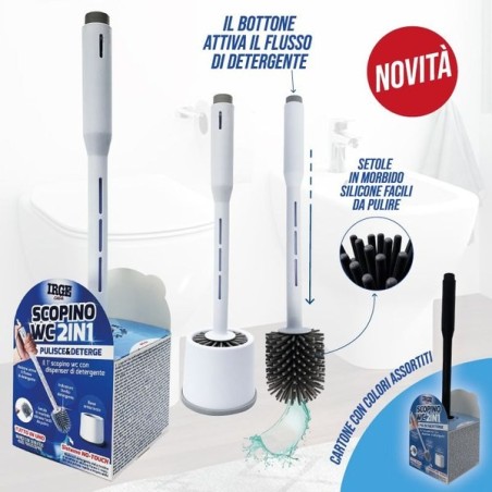 Scopino WC IN silicone con dispenser | Starclean