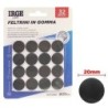 Feltrini gomma 32pz tondi diam 2cm | Starclean